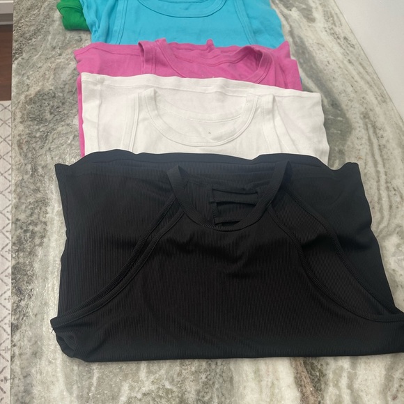 A new day XL women’s slim fitted ribbed high neck tank top set of 7 - Picture 5 of 15
